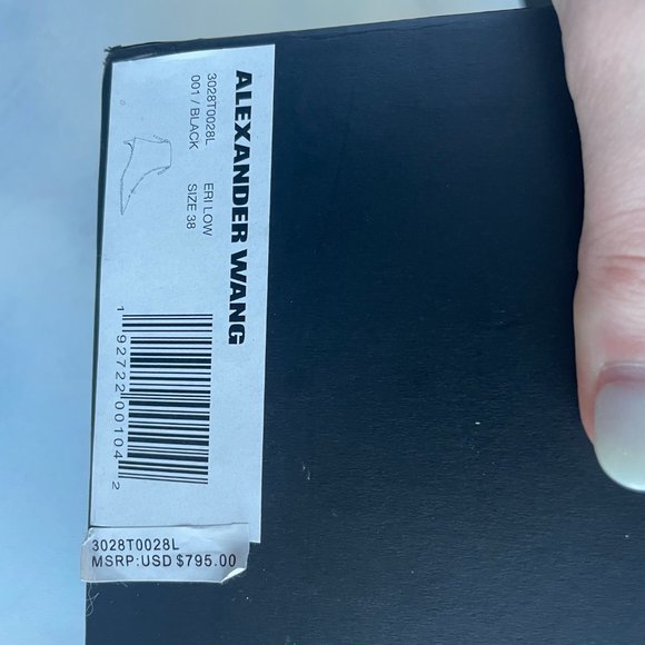 ❌SOLD❌Alexander Wang Eri Low Booties Black Zipper - Picture 2 of 11